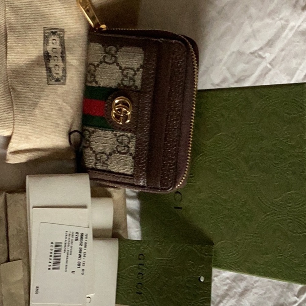 100% Authentic card/bills case OPHIDIA wallet SALE